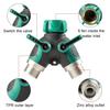 ABS Garden Hose Splitter 2 Way Y-shaped Alloy For Garden Watering Systems Connector For Garden
