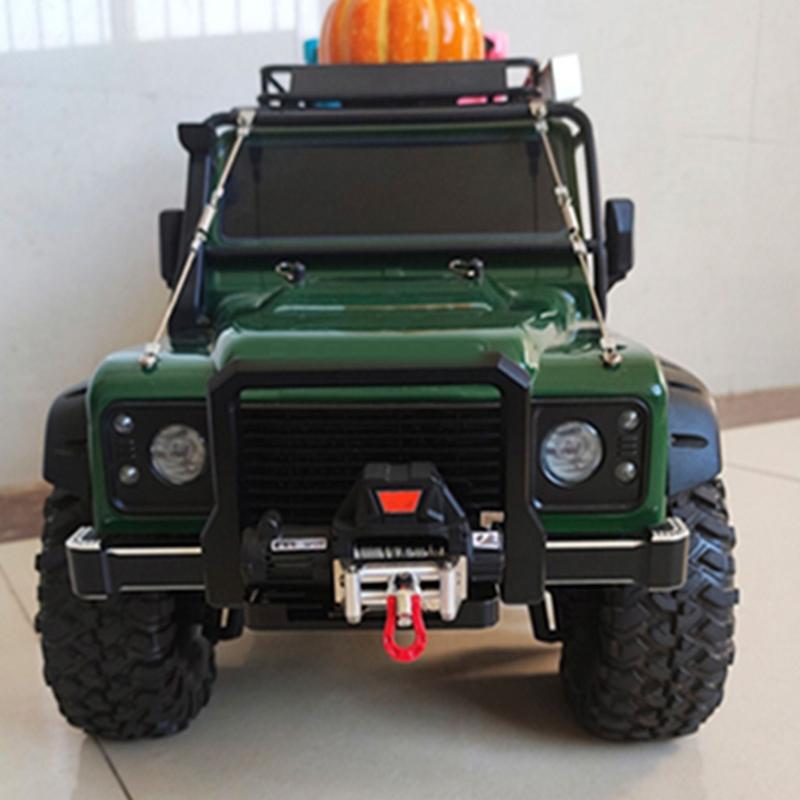 Metal Steel Wire Automatic Simulated Winch, RC Crawler Winch, Metal Winch Capstan for RC Crawler Car 1/10 TRX4 D90 SCX10