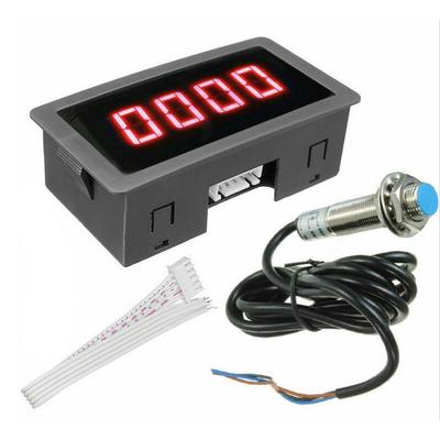 Precision and Durability LED Tachometer with NPN Hall Proximity Switch Sensor for Every Kind of Motor Speed Detection