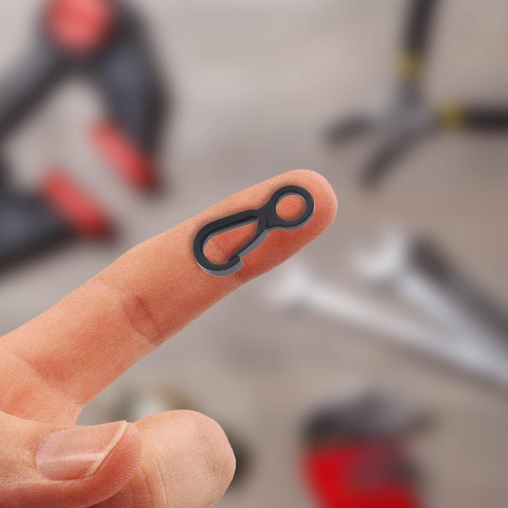 Aoling Small Carabiner Mini Snap Spring 8mm Secures Bag or Smartphone Prevents Small Items from Falling from Key DIY Accessories for and More of