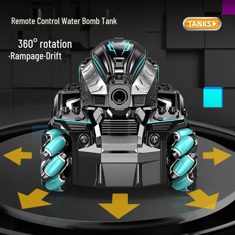 Cross-Border Gesture-Control Remote Water Bomb Tank 360° Rotating Off-Road Toy Car