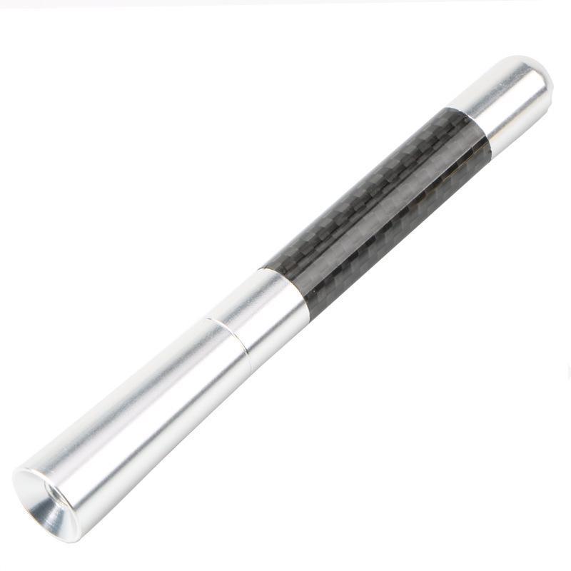 Carbon Fiber Car Radio Antenna, Aluminum Short & Long Antenna for Car Modification & Decoration.