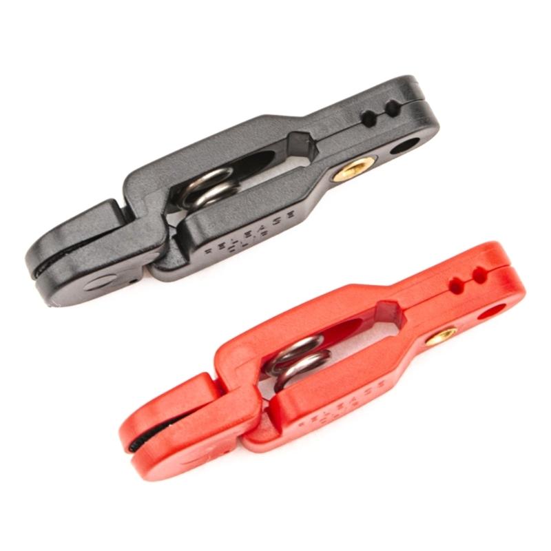 5 Pcs Portable Fishing Downrigger Clips Heavy Tension Snap Release Clips Leads Line Clip Padded Release Clips Durable
