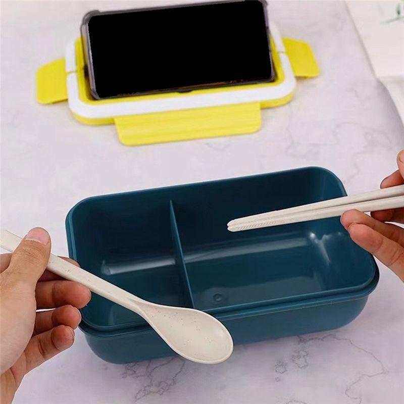A84X-Large Capacity Student Lunch Box Korean Lunch Box Lunch Box Sealed Fresh-Keeping Box