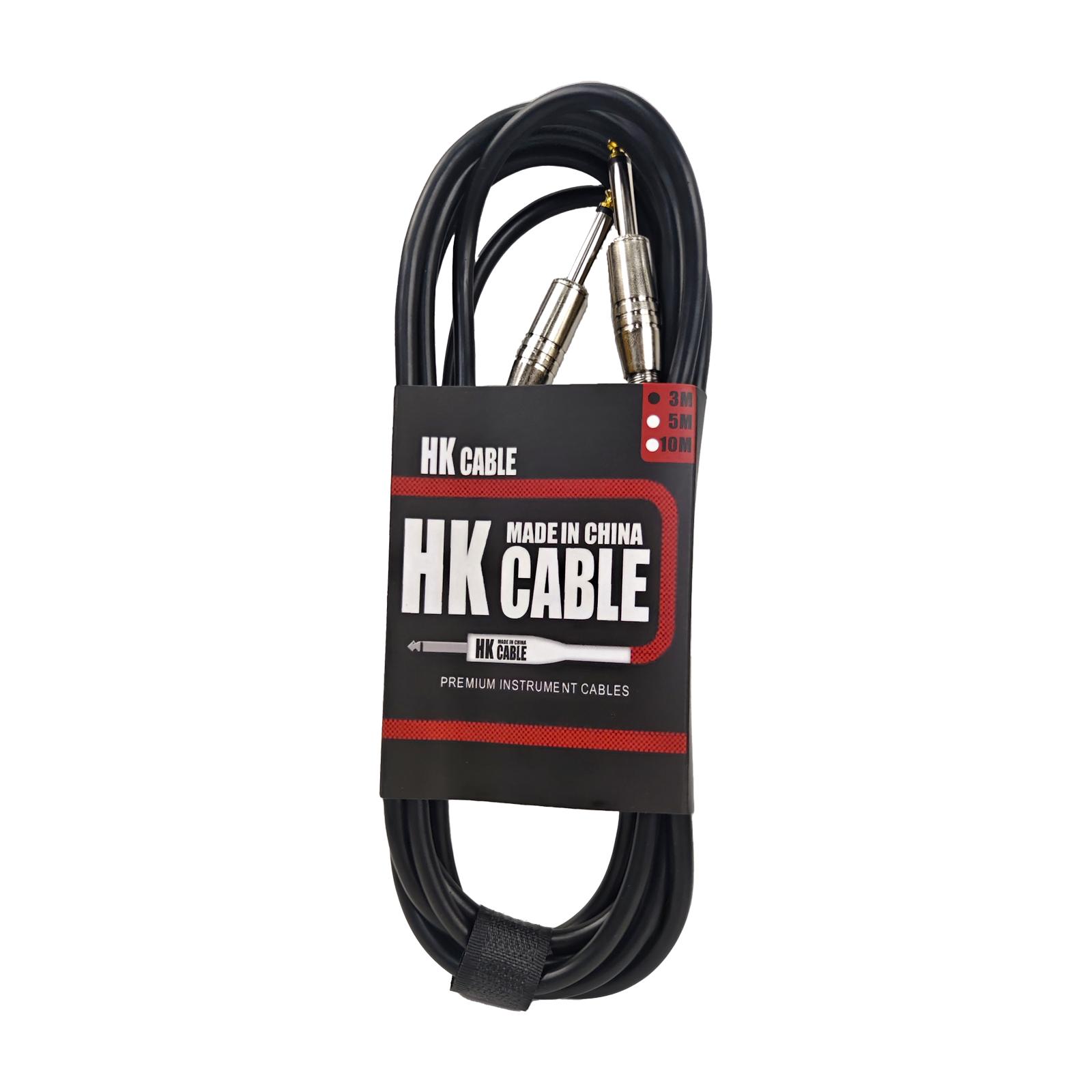 3M/5M/10M Кабель для подключения педалей эффектов электрогитары Без шума Экранированный Басовый кабель Металлический 6.35мм Коннектор Аксессуары для гитары