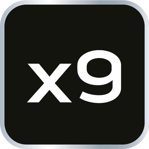 1/2" Torx socket wrenches, set of 9