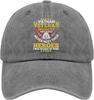 Veteran Daughter Raised By Mine Baseball Cap Polyester Casual Adjustable Hat for Adults