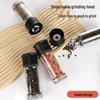 Glass Spice Jars with Rotating Multi-Hole Lids - Airtight Shakers for Pepper, Powder, and Kitchen Grinders
