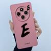 For Xiaomi Redmi 14C 4G A3Pro 4G/ Xiaomi Poco C75 4G M7 5G Case Lucky Initial Letter Liquid Soft Silicone Protective Cover Phone