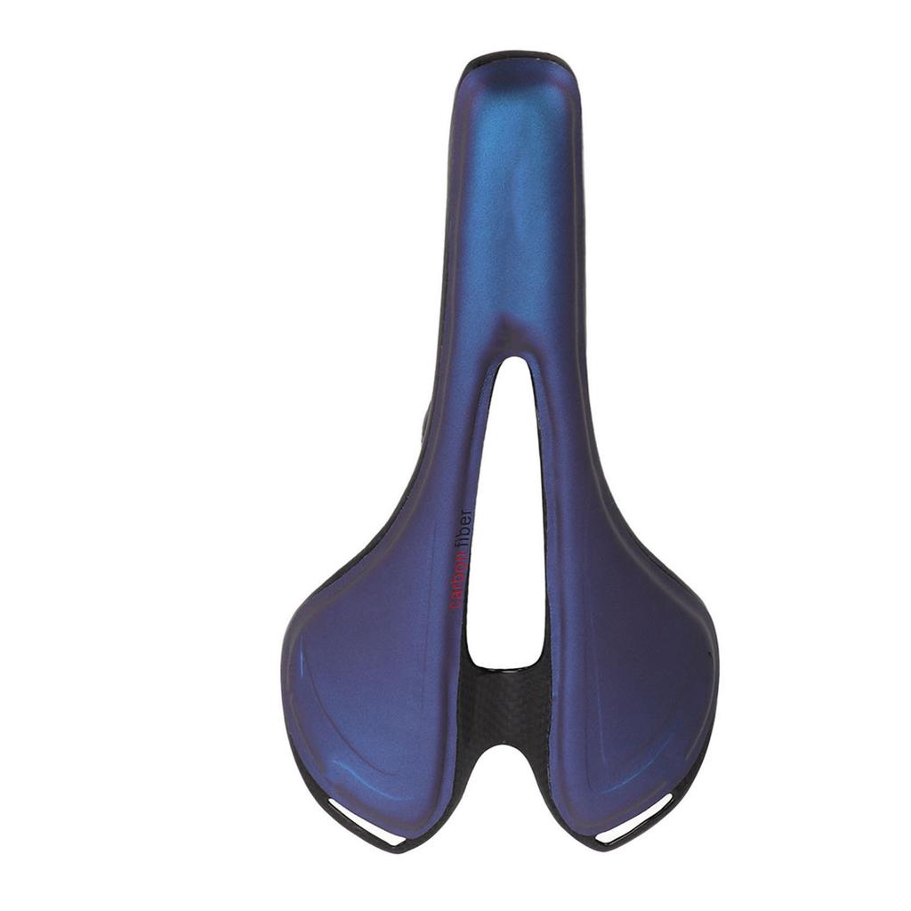 3K Carbon Hollow Saddle Light Mountain Bike Seat Cushion for Riding Cycling