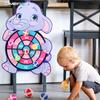 Animal Dart Board for Kids with Sticky Balls Indoor Outdoor Sport Multi Player Party Game.Cartoon Animal Dart Board Toys