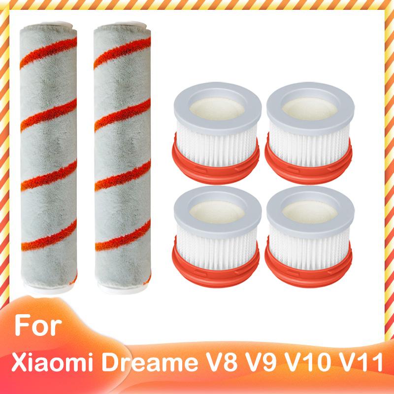 Compatible for Xiaomi Dreame V9 V10 V11 V8 V9B V9P XR Accessories Main Brush HEPA Filter Wireless Handheld Parts