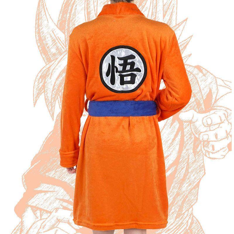 Anime Dragon Ball Cosplay Kleidung Nachthemd Son Goku Flanell Bademantel Europäische Größe Goku Rollenspiel Cosplay