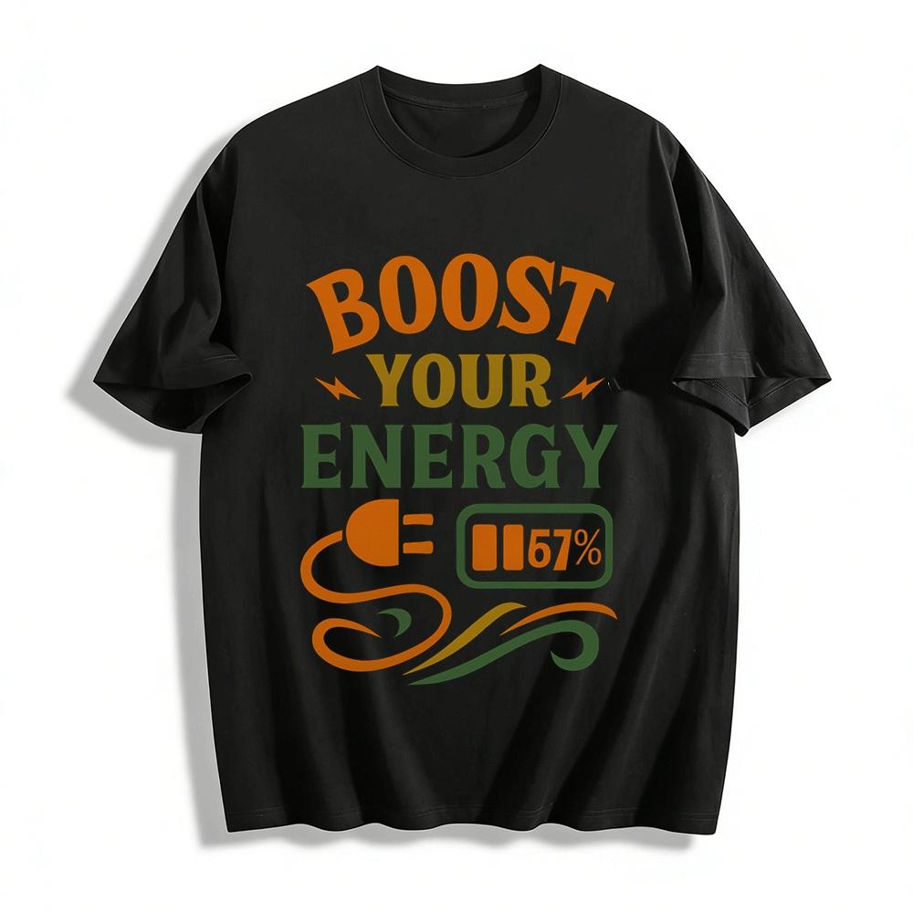 

Boost Your EnergyT Pure cotton T-shirt XXS