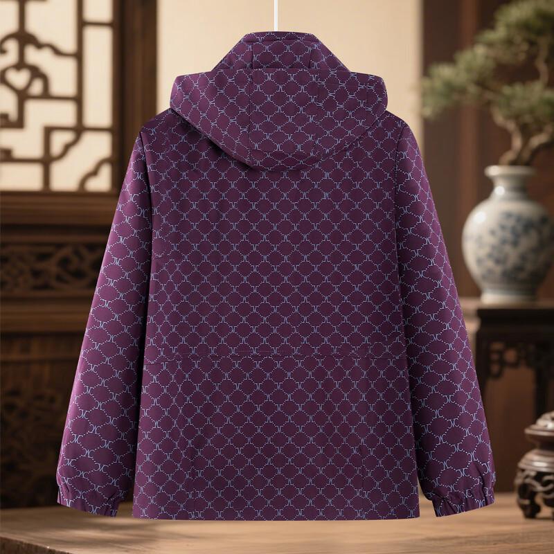 Sifen Damen Kapuzen-Freizeit-Windbreaker