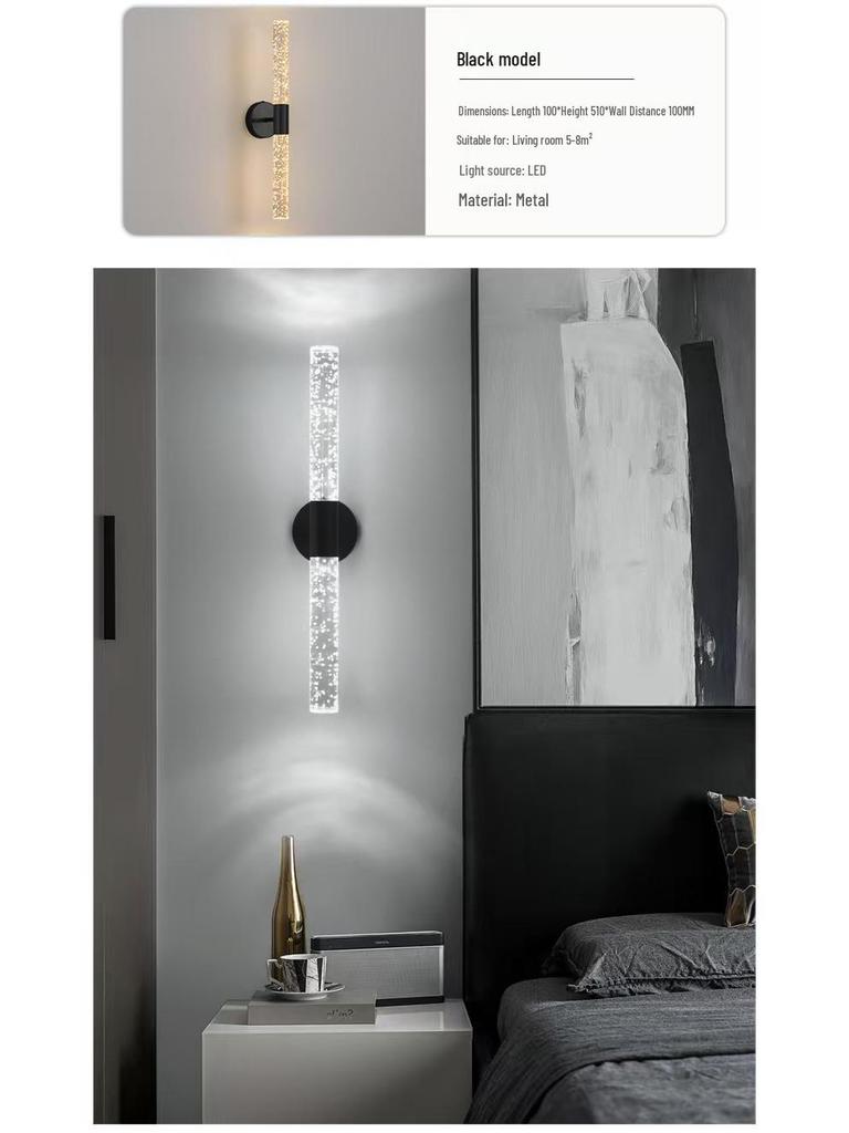 Modern Minimalist Nordic Wall Lamp - Bubble Design for Bedroom, Living Room, Staircase, or Aisle