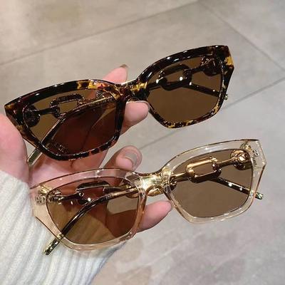 Vintage Cat Eye Sunglasses Women New Fashion Brand Designer Black Glasses Sun Glasses for Female UV400 Eyewear Shades