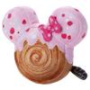 Disney Character Nui Pan Plush Toy S Croissant Roll Minnie Mouse Plush Toy Width Approximately 15cm