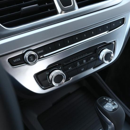 Air Condition Switch Button Knob Ring Silver Cover For Toyota Supra -24