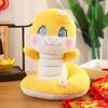 Year The Of Snake Mascot Plush Toy Cartoon Stuffed Doll Room Gift Decoration