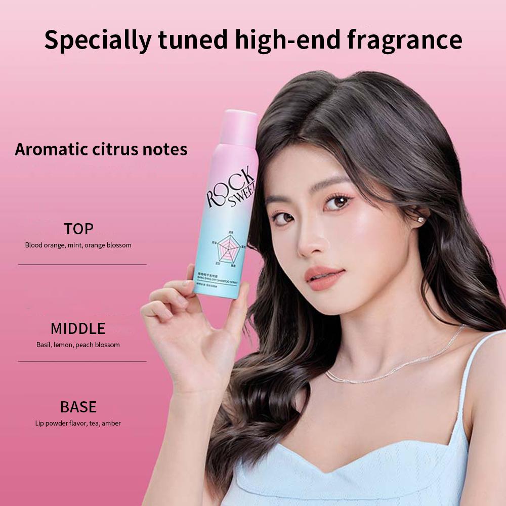 No-wash Fluffy Dry Hair Shampoo Spray, Hair Styling Product, Instantly Refreshing And Volumizing Hair Oil Removal Hair Care