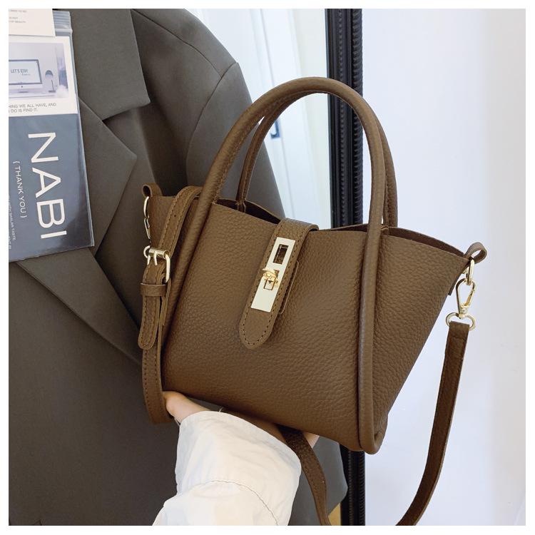 Damen 2024 Winter High-End Nischendesign Einzelschulter Handtasche Bestseller - Korb Crossbody Bucket Bag