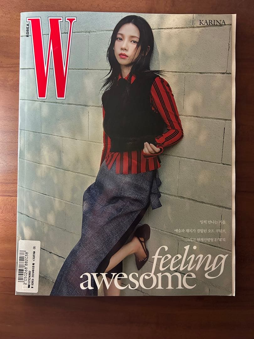 [Б/У] W korea Аэспа Карина Август 2024