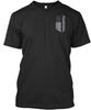 Police Support S American Flag Psh Premium TTshirt Made In the USA Size To 5XL