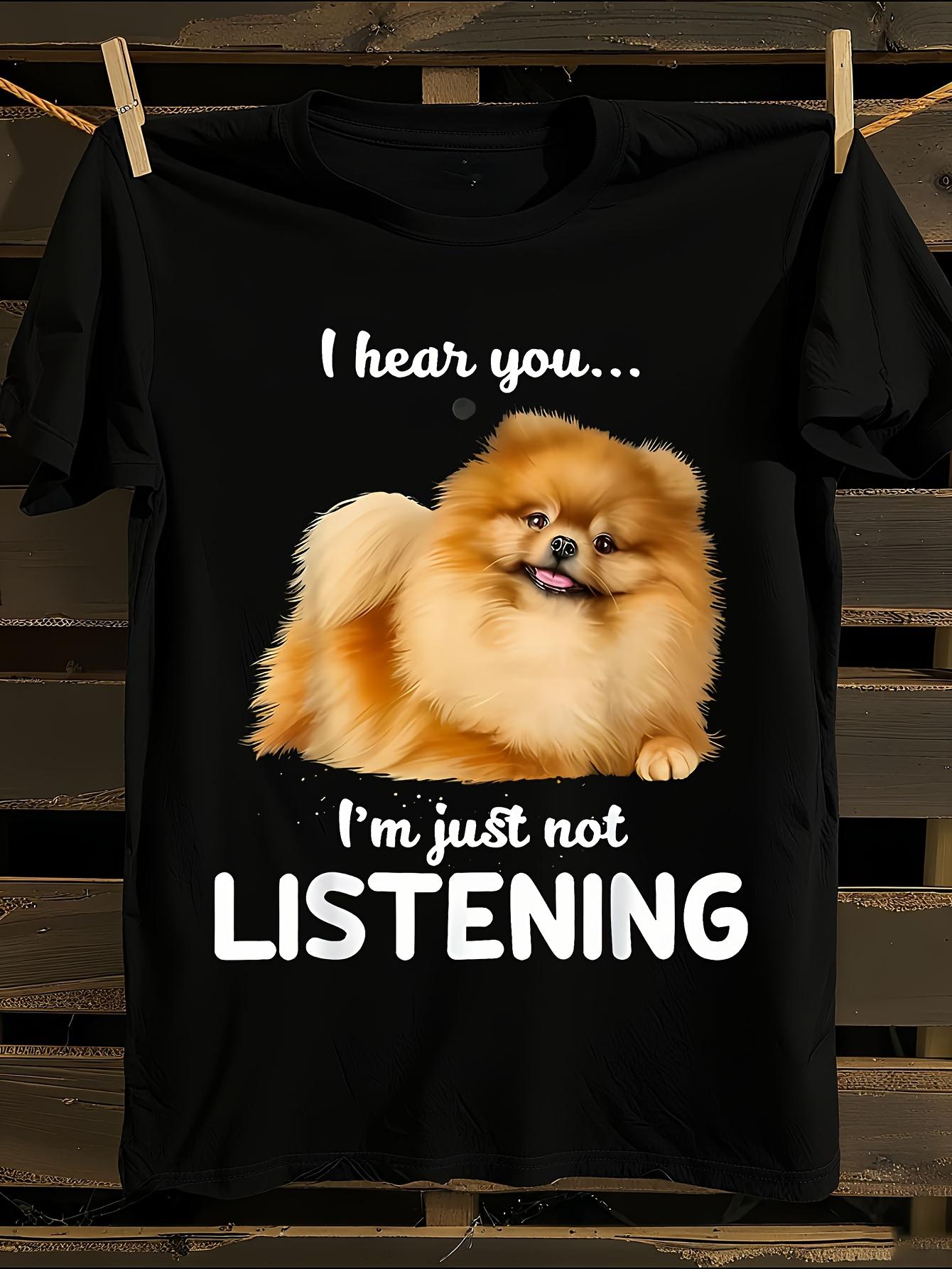 Funny Pomeranian Dog Lovers T-shirt XXXXL