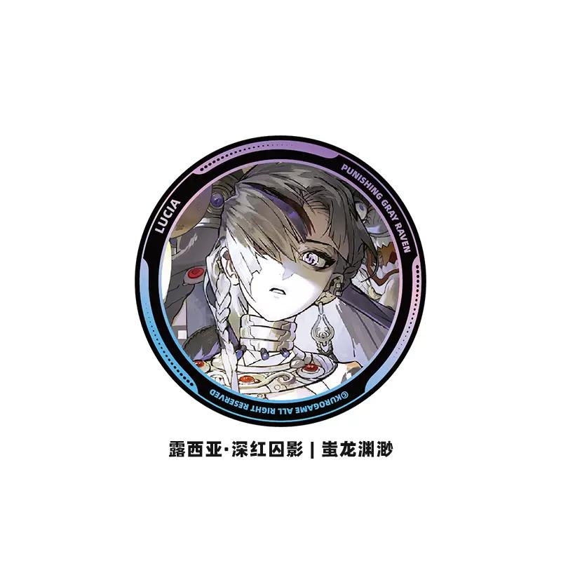 Sunsyea PUNISHING: GRAY RAVEN Official Merch Metal Badge Ayla Bambinata Bianca Changyu Hanying Kamui Karenina Lee Lucia Luna