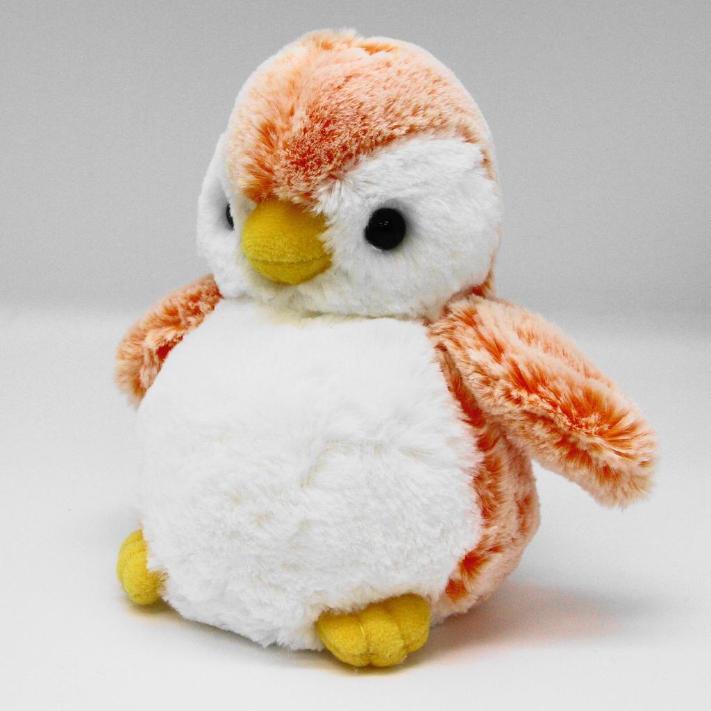 Aurora World Powder Kids Penguin Plush Toy, Small, Orange