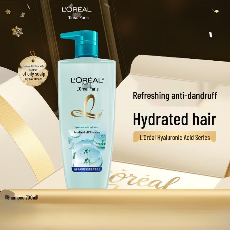 

L Oréal Hyaluronic Acid Hydrating Anti-Dandruff Shampoo