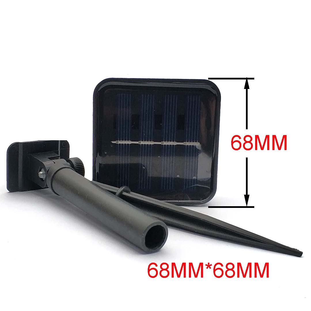 

68MM*68MM 80MM*80MM Светодиодная гирлянда Коробка для солнечной батареи Светодиодный контроллер питания Уличный водонепроницаемый IP65 8 режимов отображения