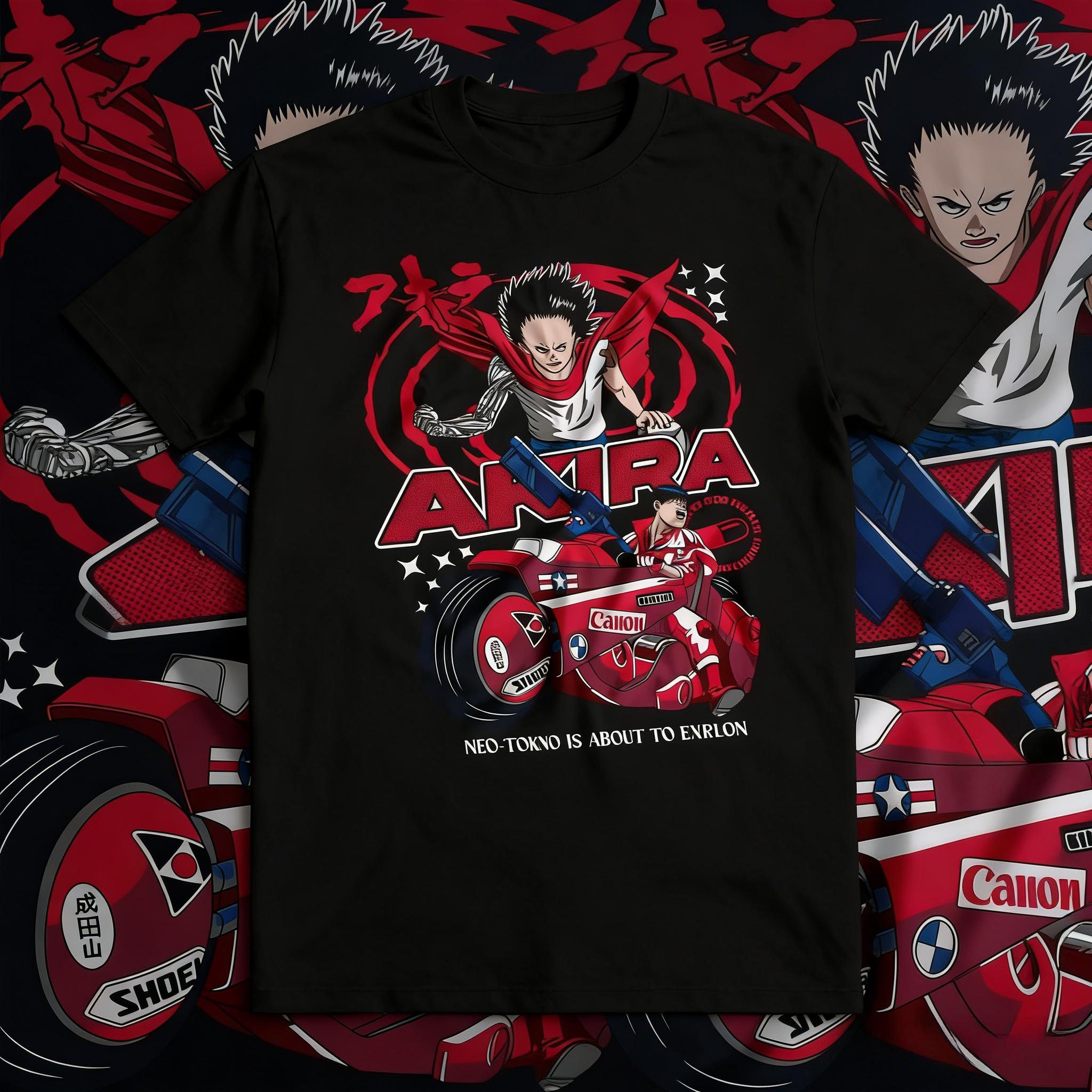 Akira Shirt Akira Health Education Akira Tshirt Akira Tee Akira Clothing Akira Anime Anime Tshirt Tetsuo L