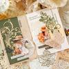10 pcs leaves theme INS style stickers DIY collage decorative Scrapbooking Material handmade Diary Album Junk Journal Supplies