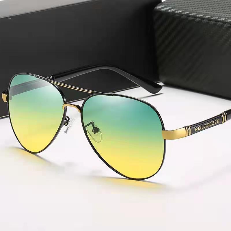 Men's Polarized Photochromic Sunglasses for Day and Night, Driving, and Fishing - Model 5183