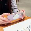 For iPhone 15 Magnetic Case Heart Pattern Electroplating TPU Phone Cover