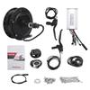 Electric Bicycle Conversion Kit 36V 500W Rear Wheel Hub Motor Set with KT‑900S Display Meter for 12G Wheel