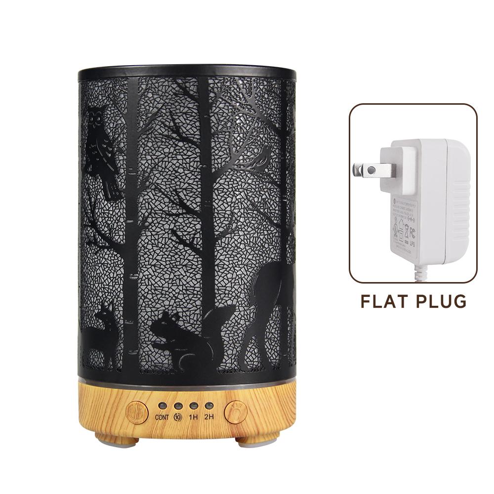 Aroma Diffusor Luftreiniger Tischgerät Ätherisches Öl Hohlhirsch Ultraschall-Luftbefeuchter 100ml Timing-Funktion Automatische Abschaltung