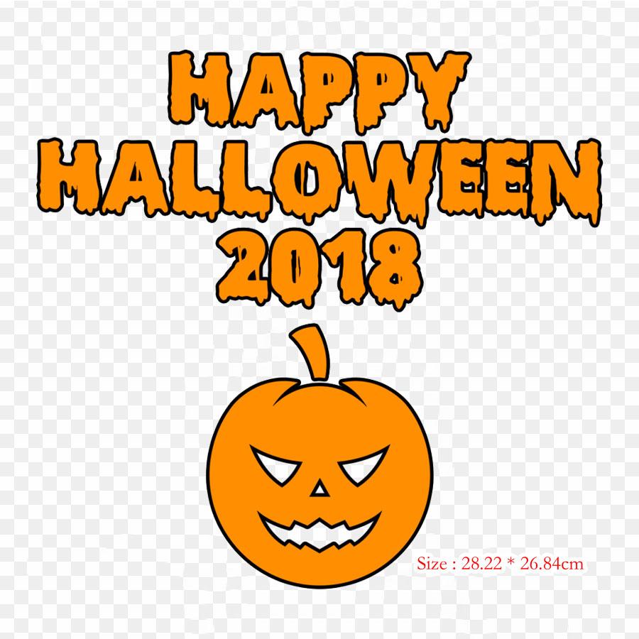 Happy Halloween Laurie Strode Iron on Heat Transfer Printing Vinyl Patches Sticker for Clothes DIY Appliques Washable Patches