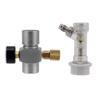 Regolatore di Carbonatazione per Birra Compatto Homebrew 0-30 psi Caricatore Mini Gas CO2 Kegerator per Birra