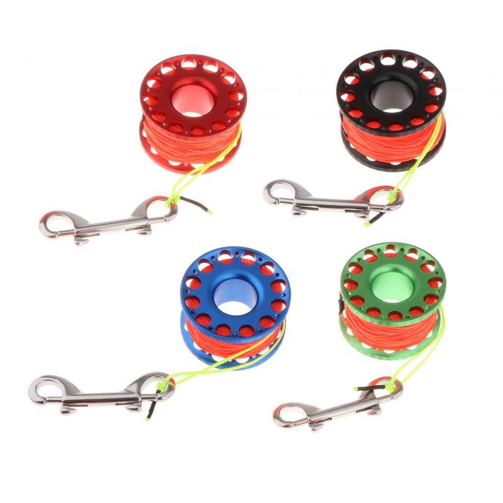 Diving Reel with End Clip for Underwater Activities