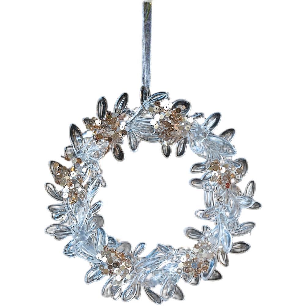 

Christmas Pendant Glitter Accents Acrylic Decorations Assorted Decorative Shapes Contemporary Style Christmas Celebrations