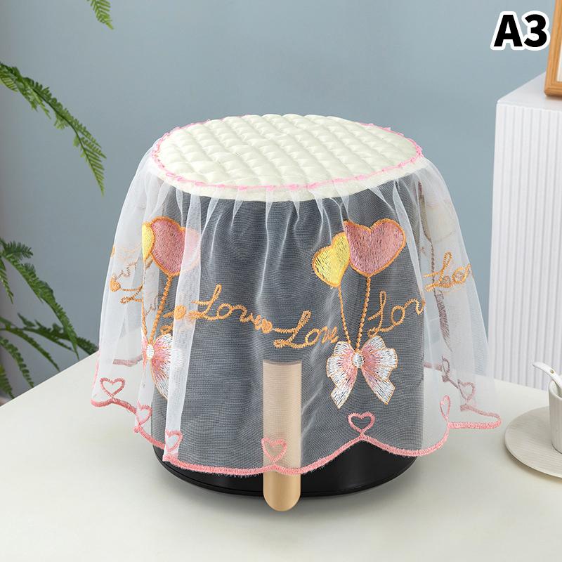 Universal Air Fryer Dust Cover Electric Rice Pot Dust Cover Lace Fabric Cover For Laundry Kitchen Appliances Dust Cover