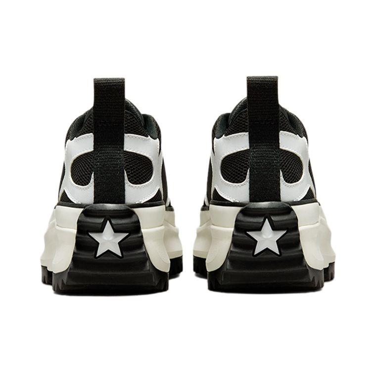 Converse Run Star Veloz Low Top Gentle Tech Comfortable Trendy Low-Top Canvas Shoes Unisex Sneaker Black White 171663C