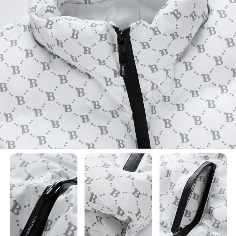 Gilet coupe-vent sans manches pour hommes, ample et chaud, à la mode, haut à col montant pour l'extérieur, nouvelle collection hiver