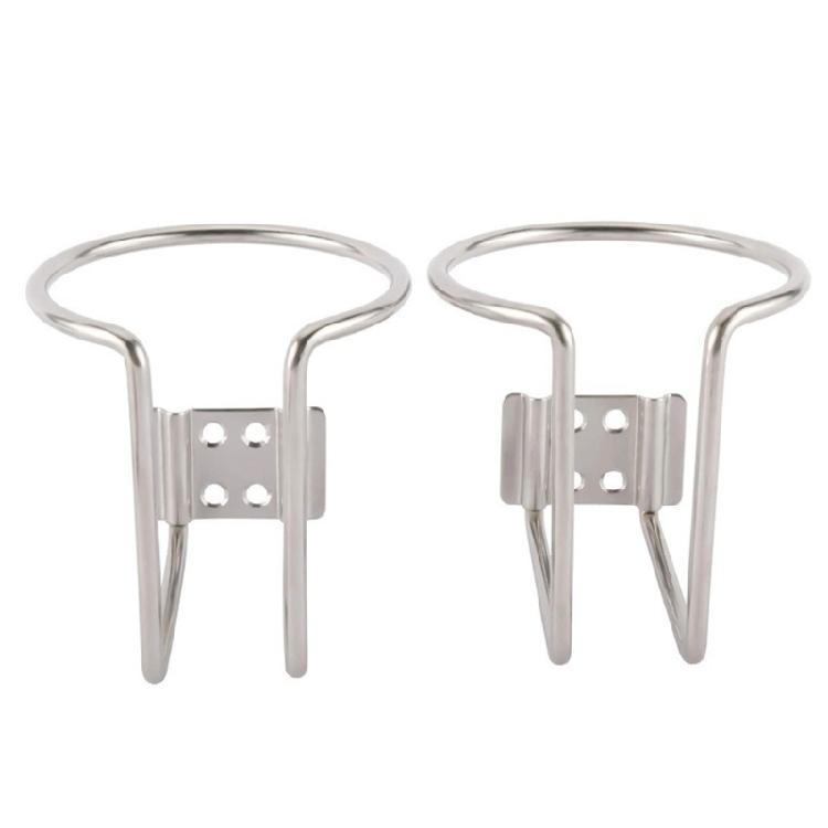 Stainless Steel Anti-corrosion Open Ring Marine Boat-Ship Yacht Water Cup Holder
