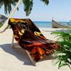 Africa Art Print Beach Towel, Large Soft Quick Dry Towel for Beach Camping Swimming
