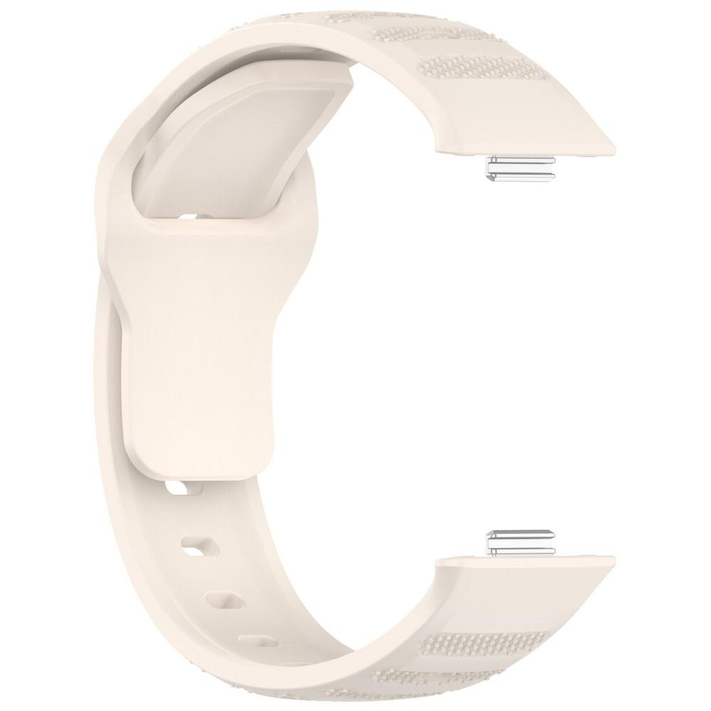 Silicone Strap for Huawei Watch Fit 4 / 4 Pro / 3, Beige