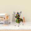 Dog Treat Glass Jar Airtight Snack Storage Container Pet Snack